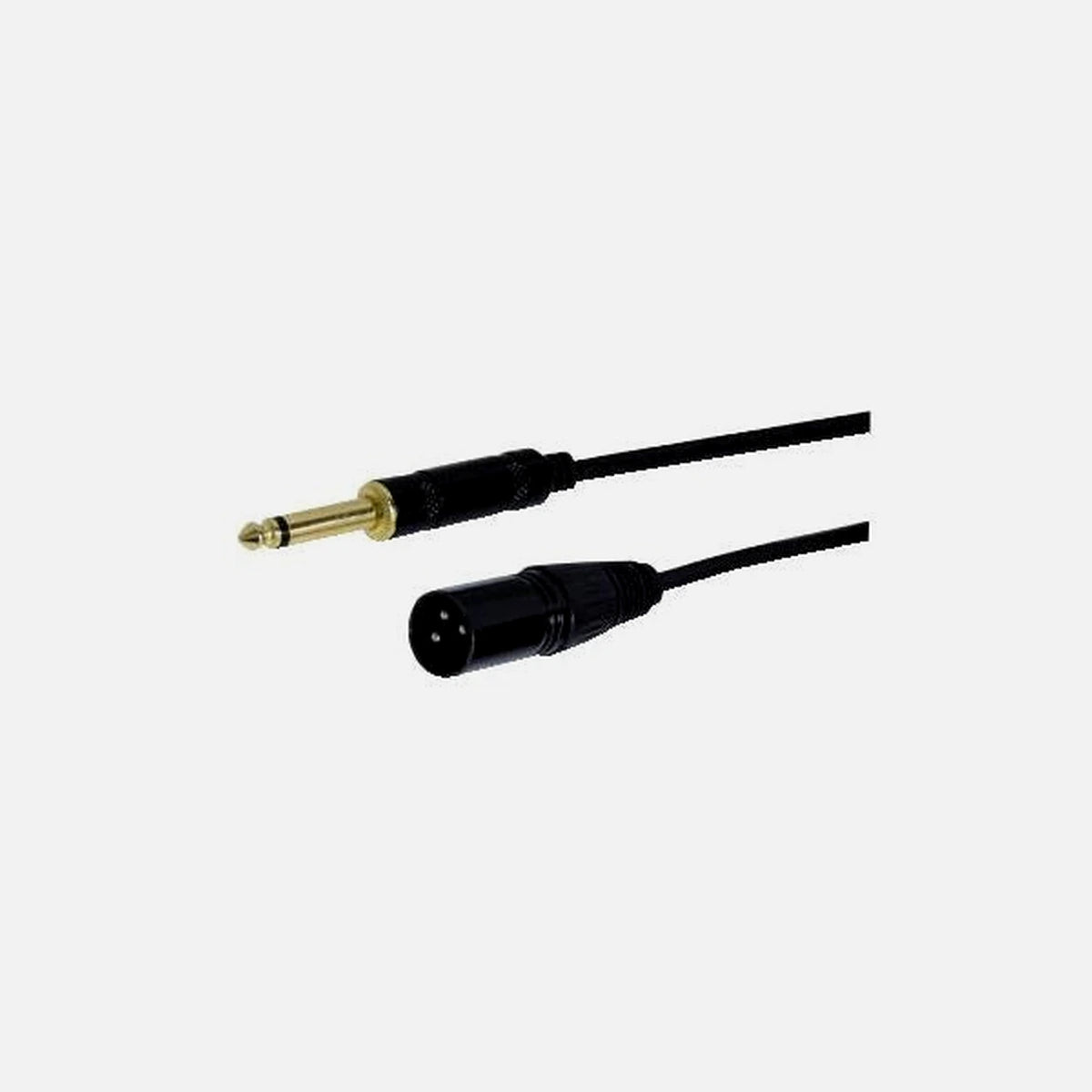 GBC 14.1701.03 6.3mm Mono Plug to XLR Plug Cable 3m