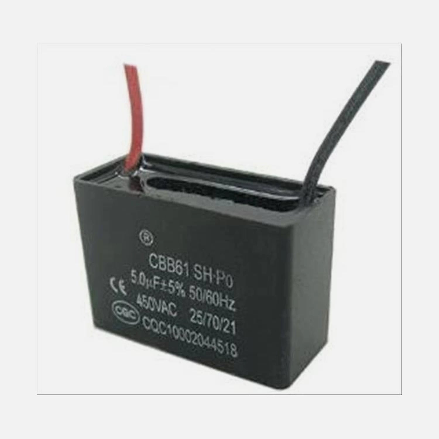 VLC - Square Capacitor 6 UF 2 Wires