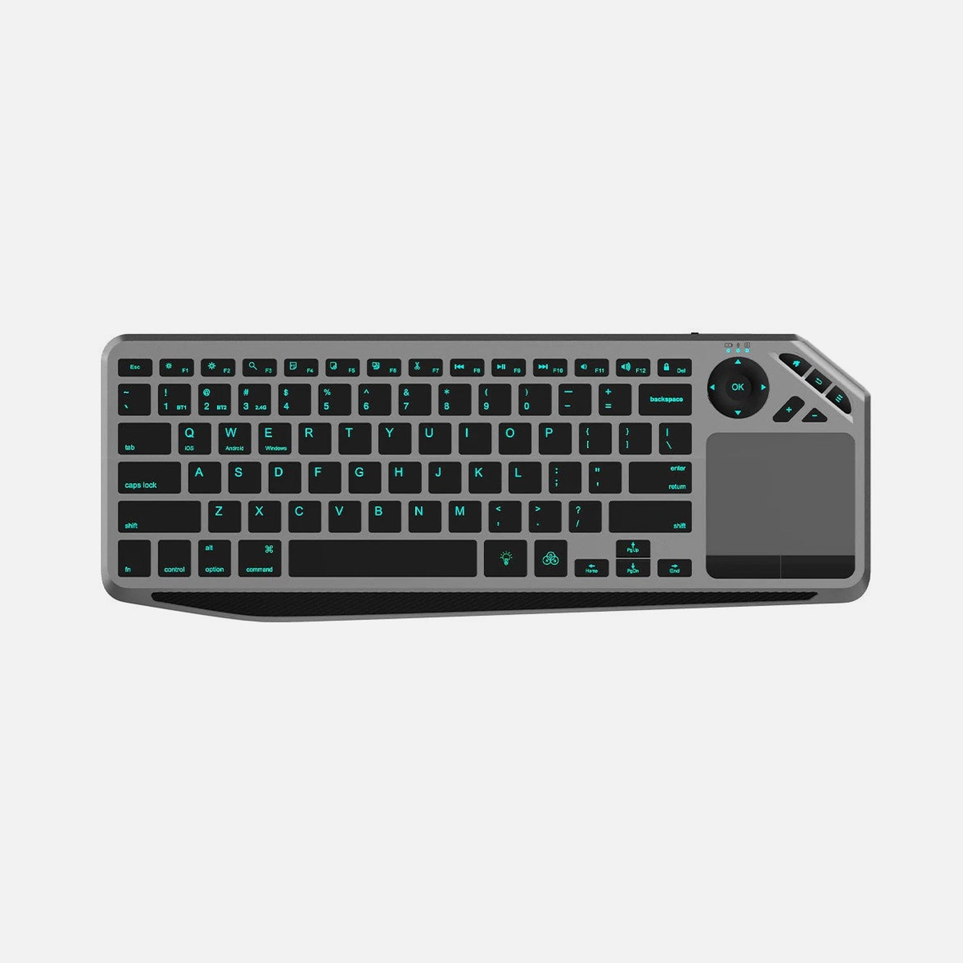 Techly ICTB9801TB Bluetooth & 2.4G Wireless Keyboard with Touchpad