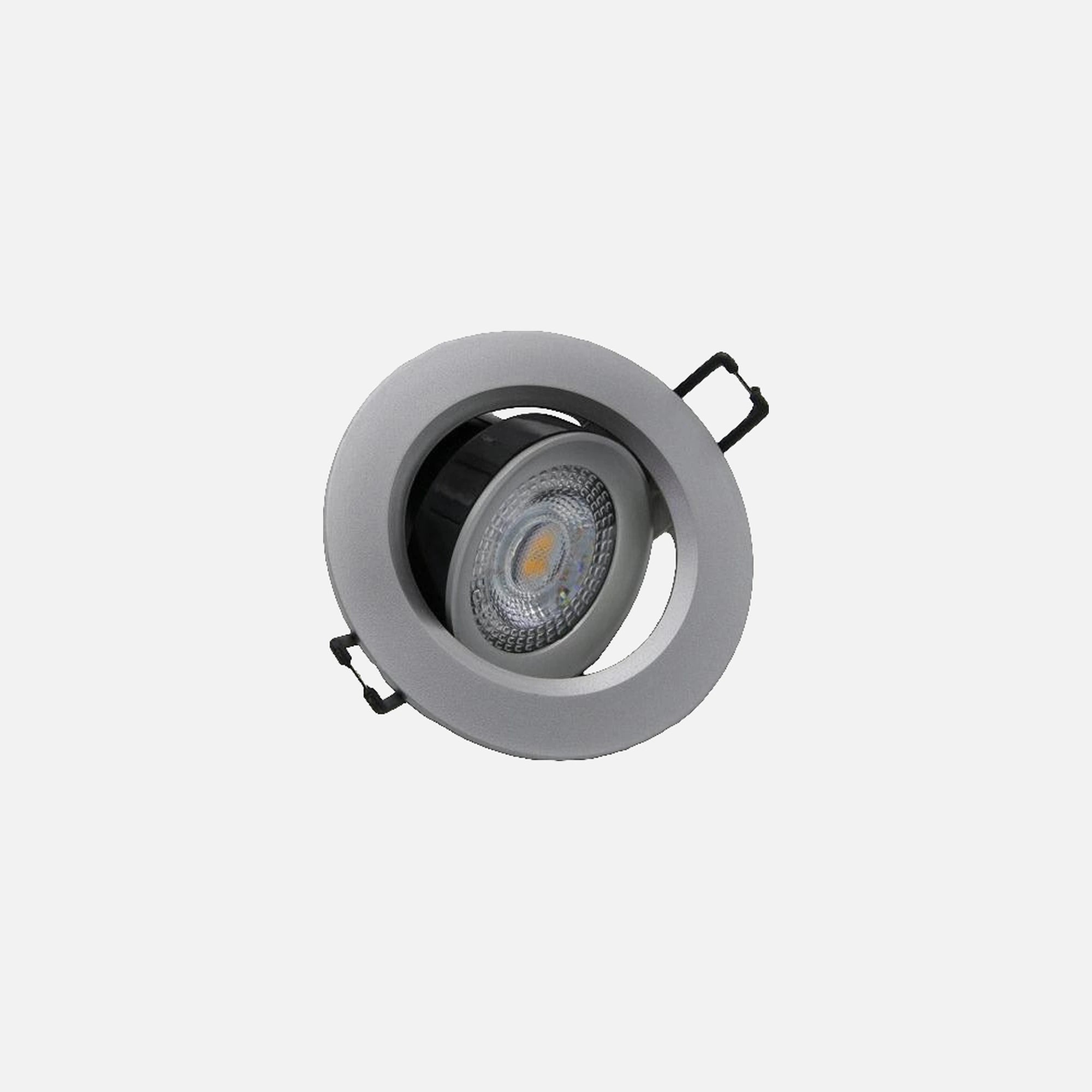 AD Led Down Light 7W Round Slim Type 3000K 38° Silver D90