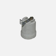 AD Porcelain Lampholder E27 with Bracket 90° External
