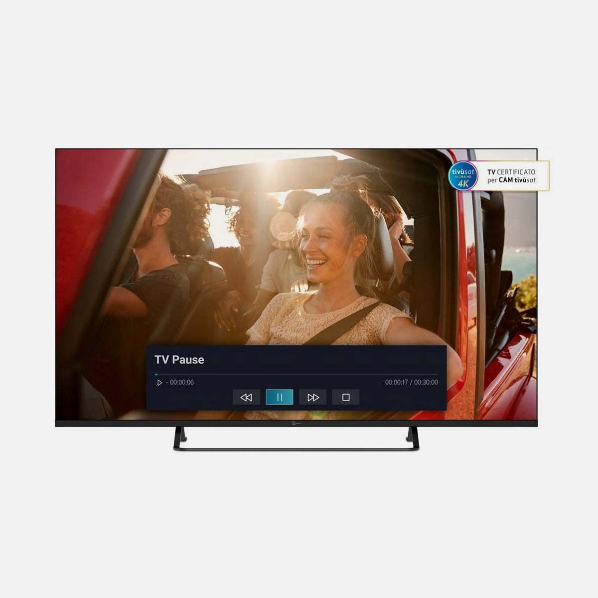 Τηλεόραση Smart 4K LED TELE System TS50FL4KSMV13 50" – VIDAA U6, HDR10 HLG & DVB-T2/S2 — μέρος του πακέτου
