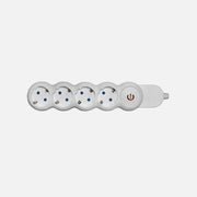 AD Power Strip Bubble 4-Outlet LED Switch No Cable