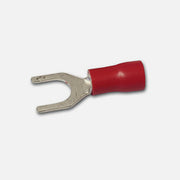 GBC Fork shaped pre-insulated terminal F.3 - M3.5 red 7mm 10 pcs