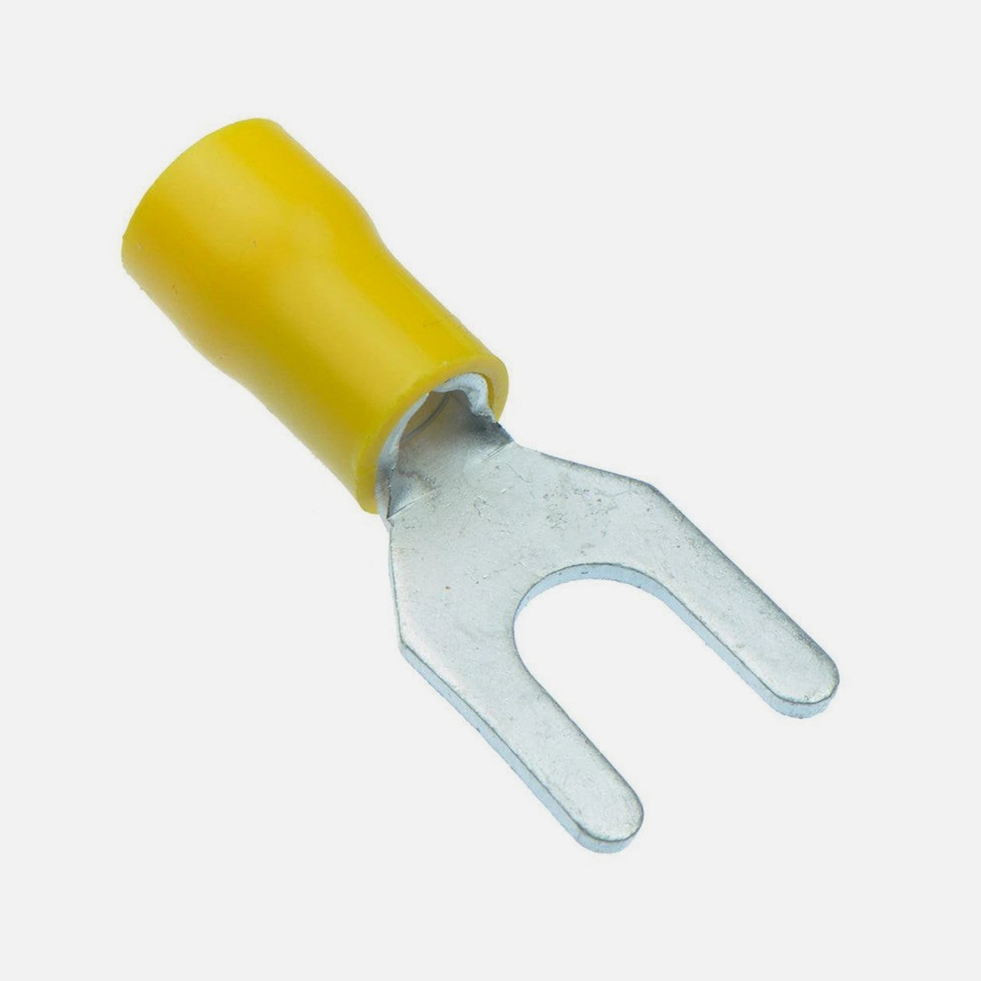 GBC Fork shaped pre-insulated terminal F.4 - M4 yellow 3mm 10 pcs