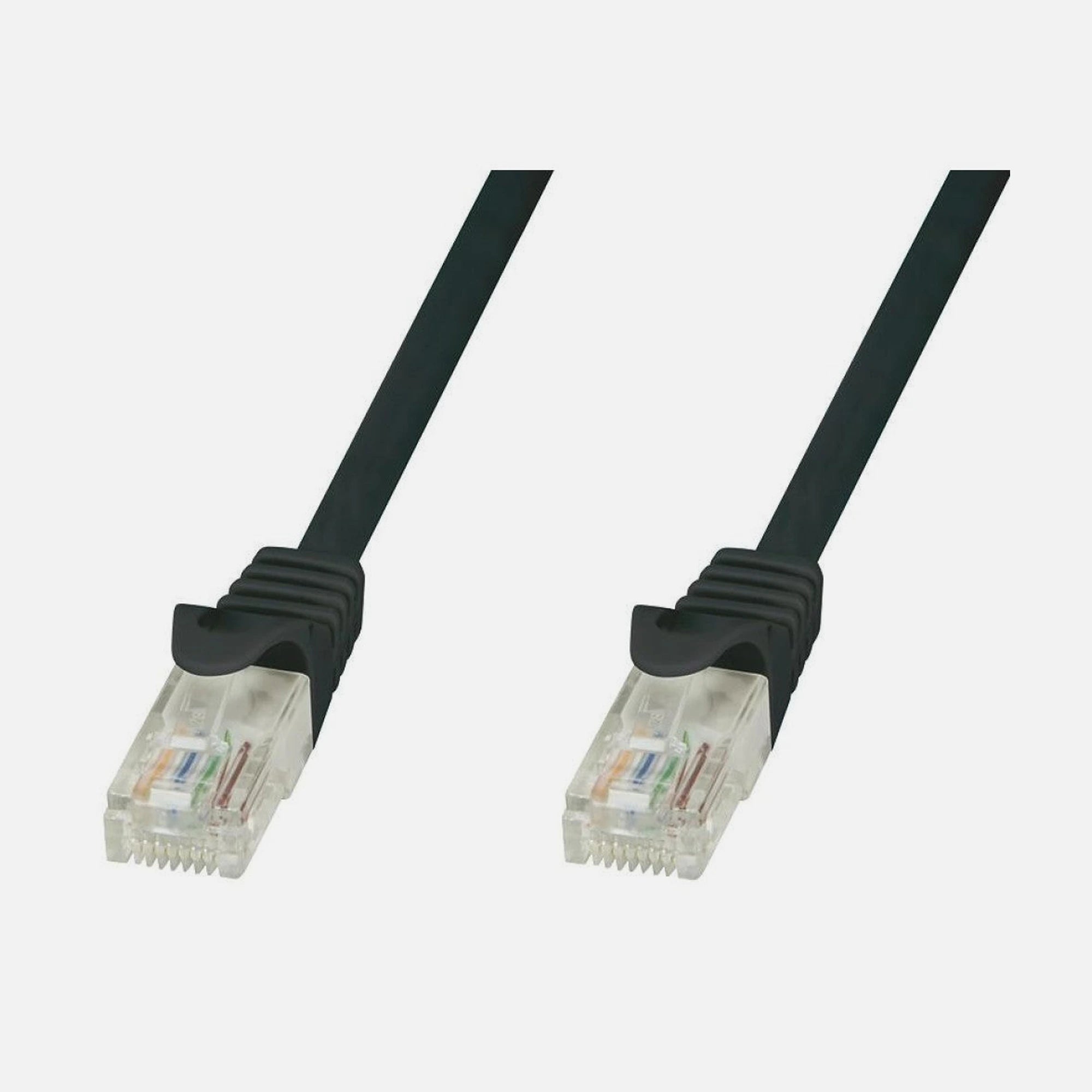 Techly ICOC CCA6U-005-BKT Black Cat.6 UTP CCA Patch Cable 0.5 m