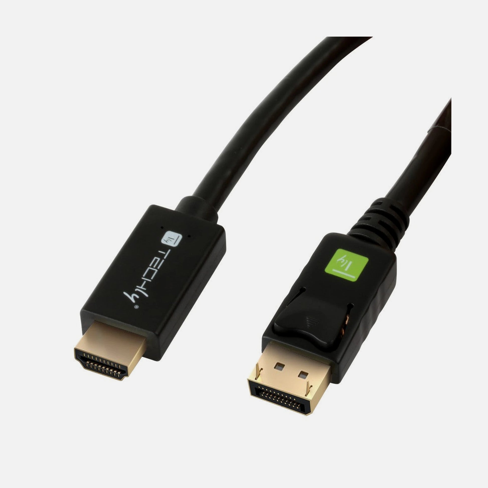 Techly ICOC DSP-H12-020 DisplayPort 1.2 to HDMI 4K Cable 2m
