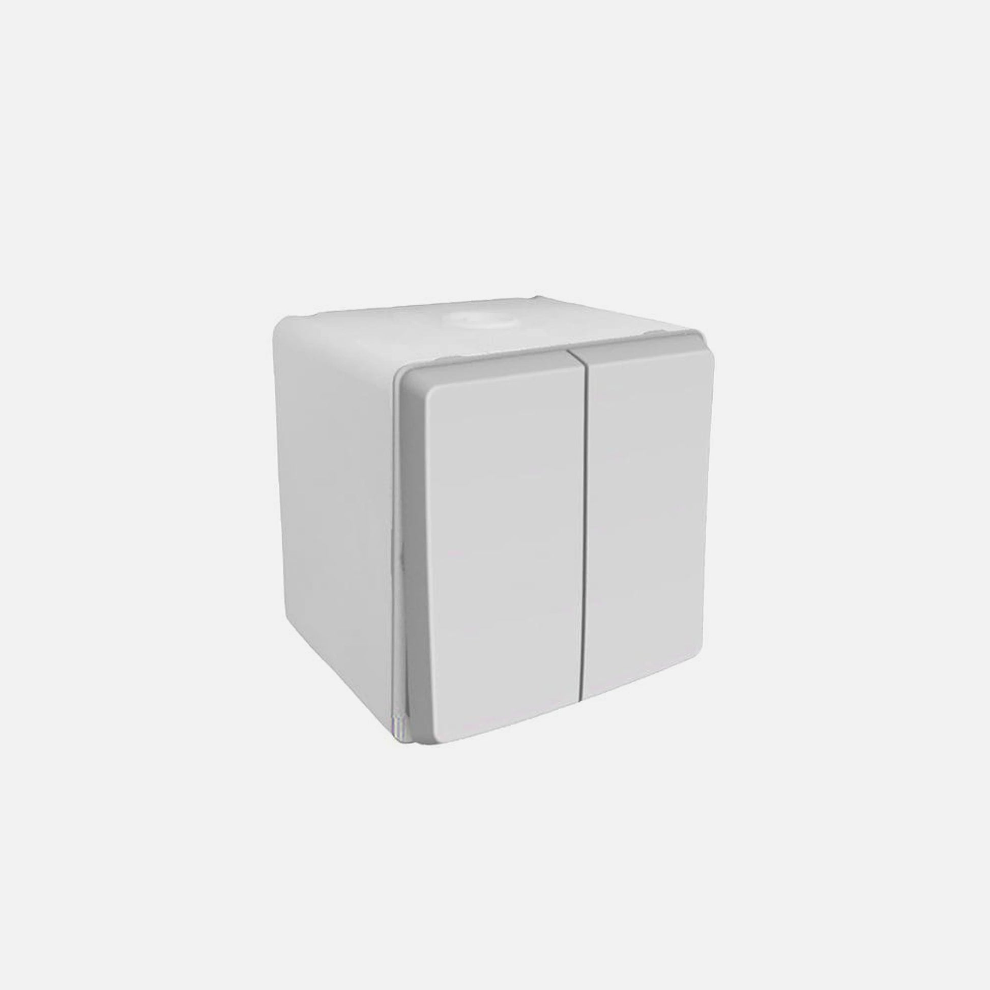 Stinel “Aqua” K/R A/R Switch With Automatic Contacts Waterproof IP55 Outdoor White