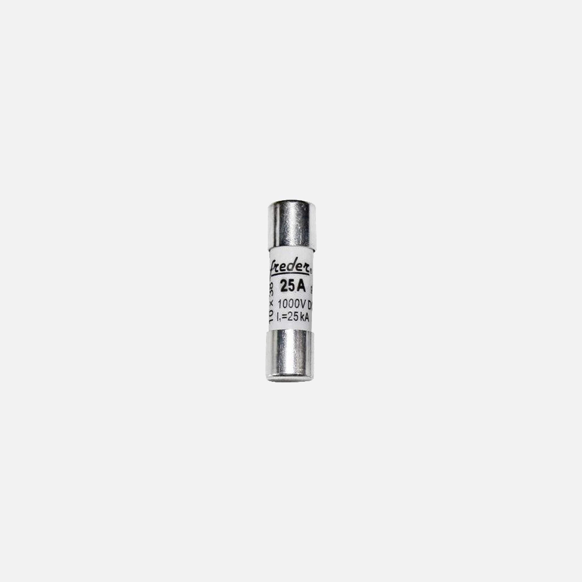AD Photovoltaic Cylindrical Cartridges 10x38mm 25A 1000vdc FREDER