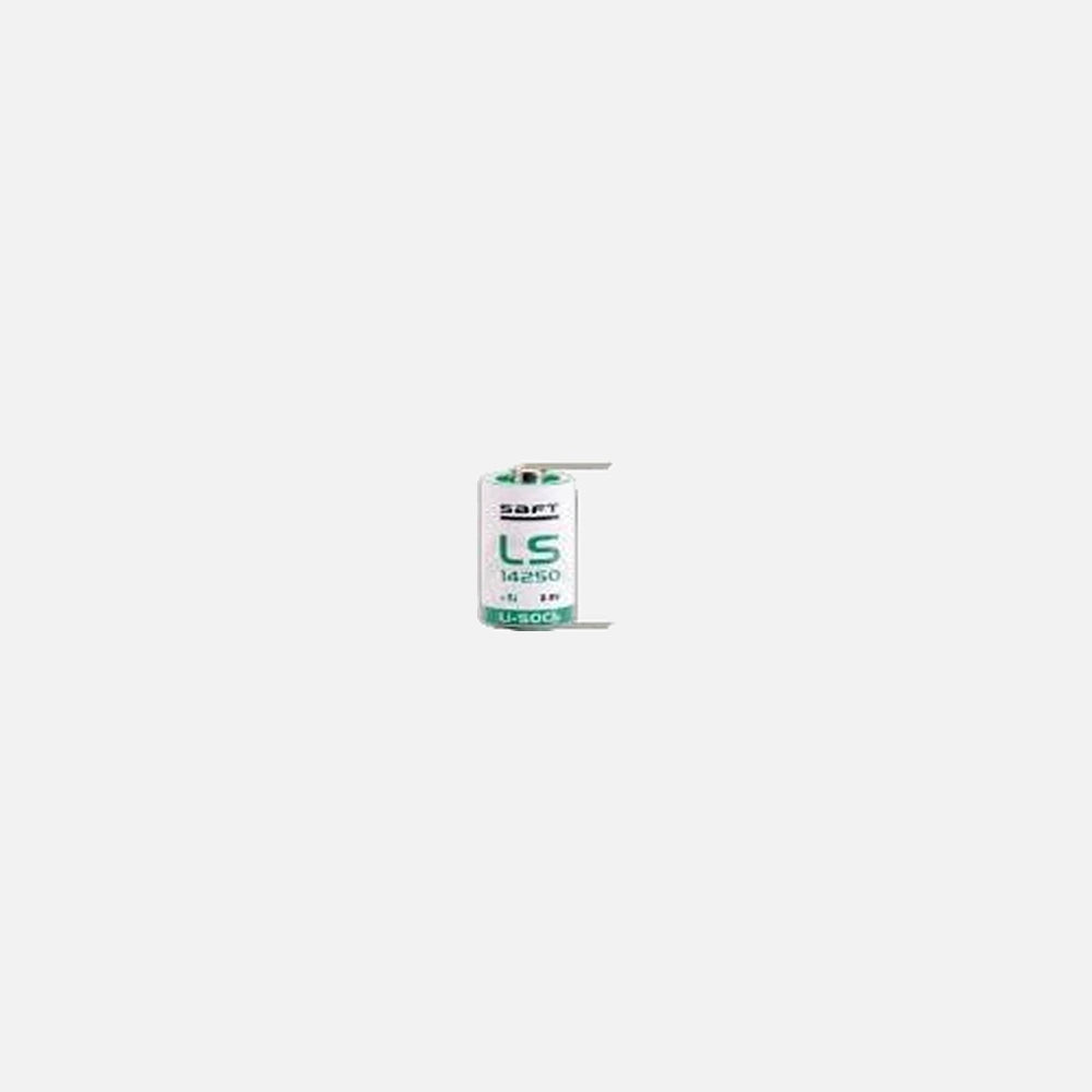 SAFT LS14250CNR  - Lithium Thionyl Battery, Radial Tabs 3.6V 1/2AA