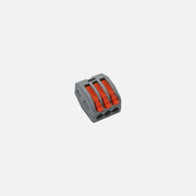 AD Quick Connector 3-Way 32A 0.08-4.0 mm² Oval Terminal Block