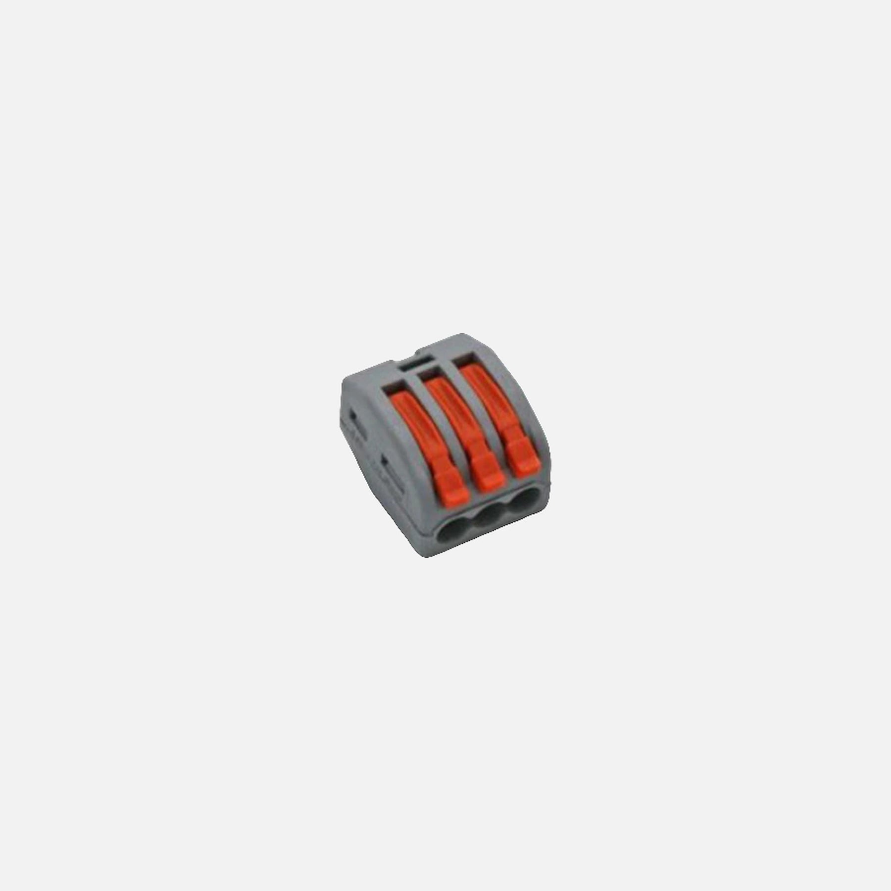 AD Quick Connector 3-Way 32A 0.08-4.0 mm² Oval Terminal Block