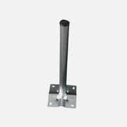 Satellite Floor Mount Plate Φ42 65 cm 4-Point Steel