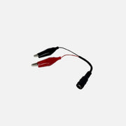 GBC 38.0372.53 - Crocodile connection cable 15cm, series 38.037X.XX
