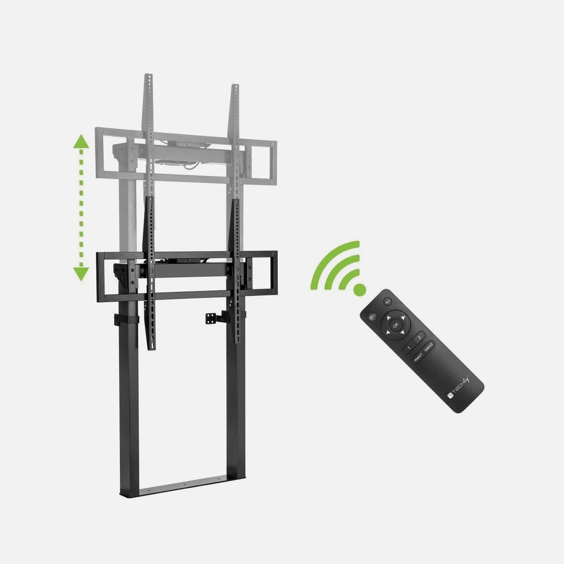 Techly ICA-TR68MW Motorised TV Wall Mount for 55-100" with Remote