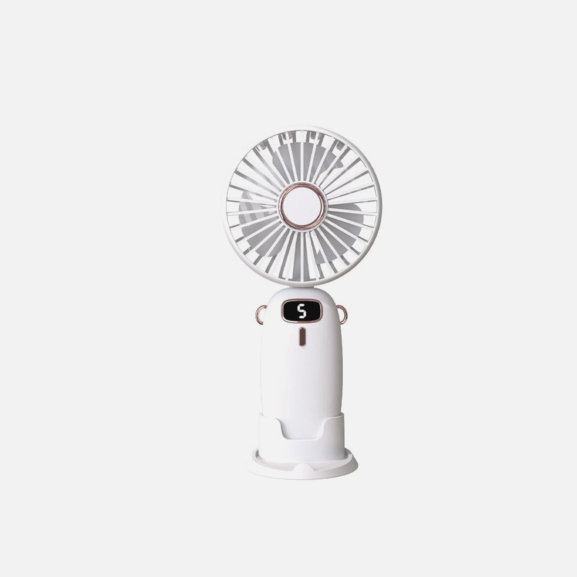 RP Fan Rechargeable Cindy-5w White