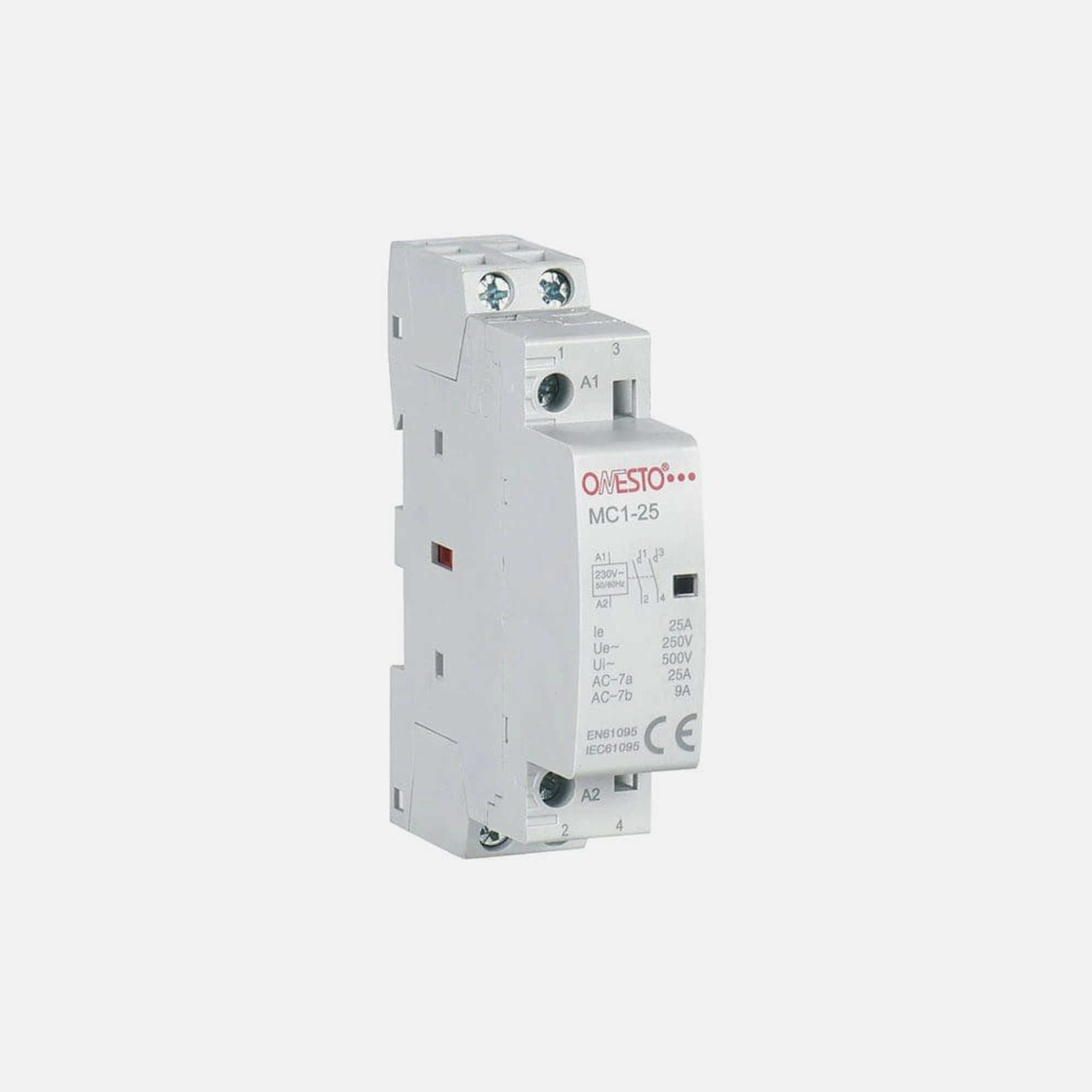 RP Power Relay 2P 20A 2NO 230V ONESTO