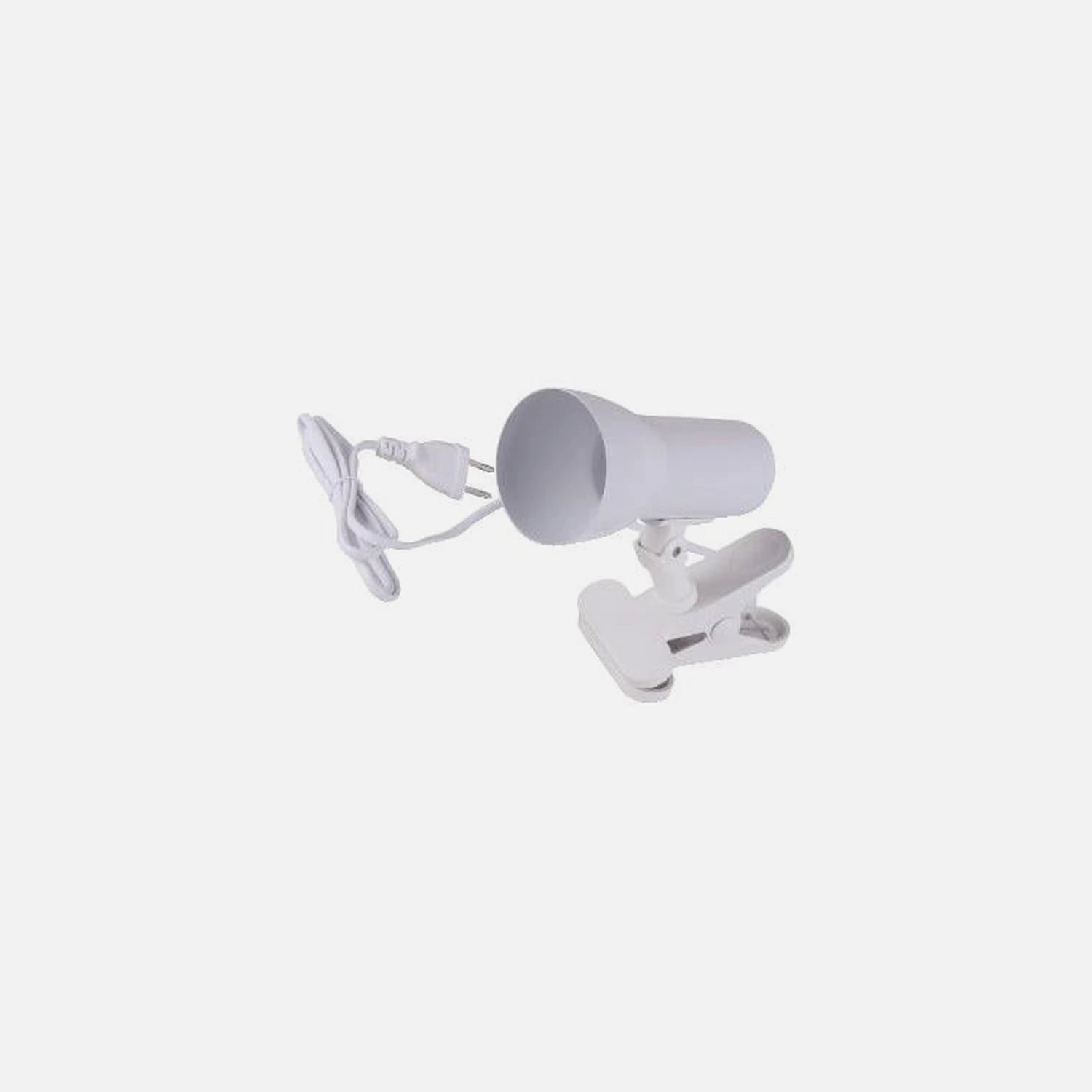 GBC 23.3010.45 - Spotlight E27 lampholder and hooking clip-no lamp
