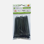 Techly ISWT-20325-BK Cable Ties 200x2.5mm Nylon 100pcs Black