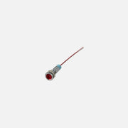 GBC 25.4160.60-Red metal led indicator lamp 220v