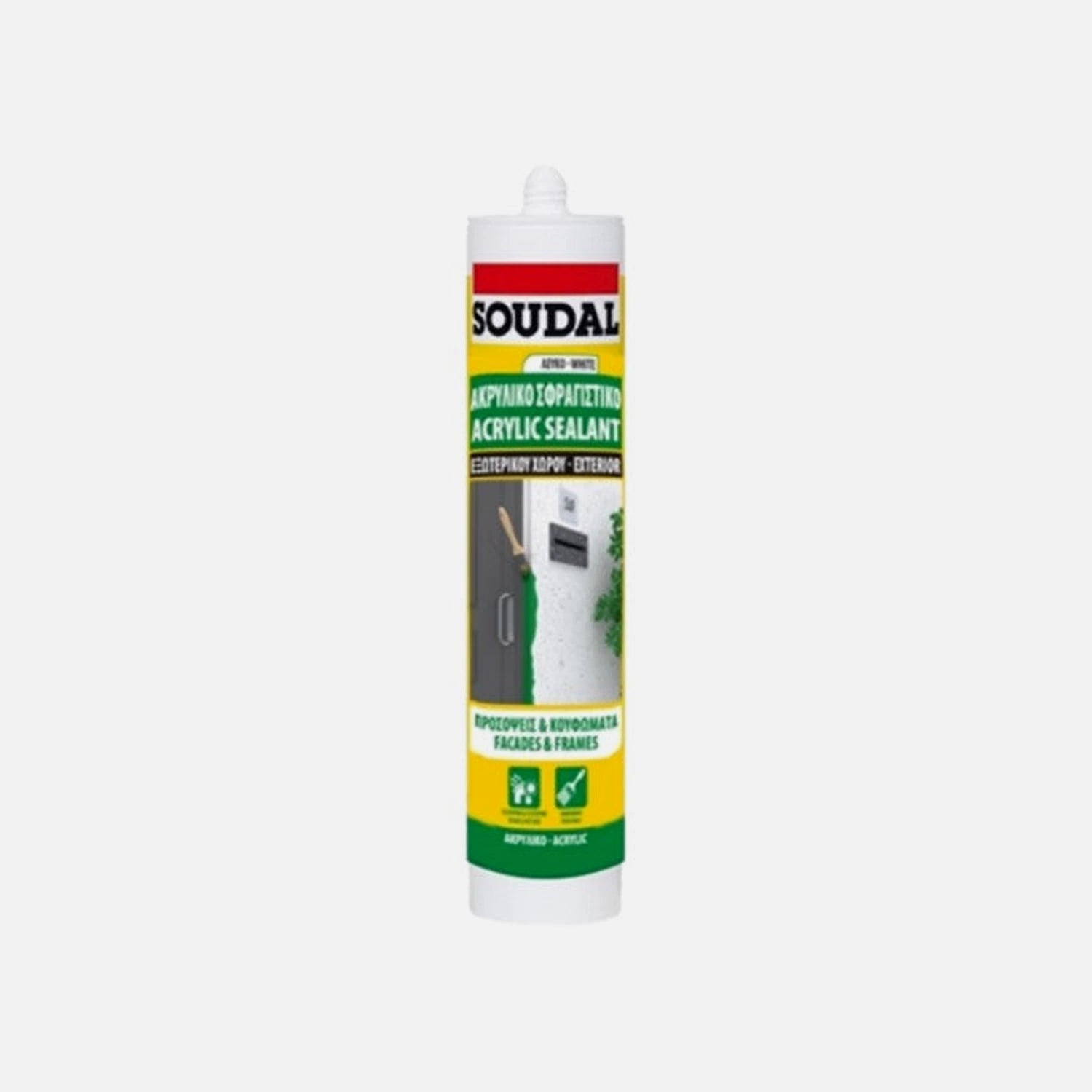 Soudal Acrylic Exterior Sealant White 280ml