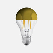 LEDVANCE OSRAM Lamp - LED A50 Fil Mirror Gold 6.5W 827 E27