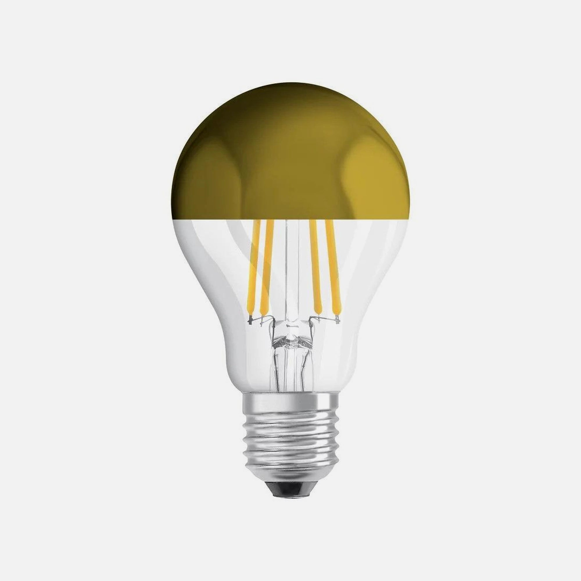 LEDVANCE OSRAM Lamp - LED A50 Fil Mirror Gold 6.5W 827 E27