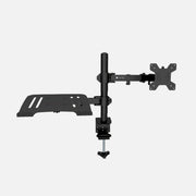 Techly ICA-LCD 174NB Desk Stand for Monitor 13-32" with Laptop Shelf