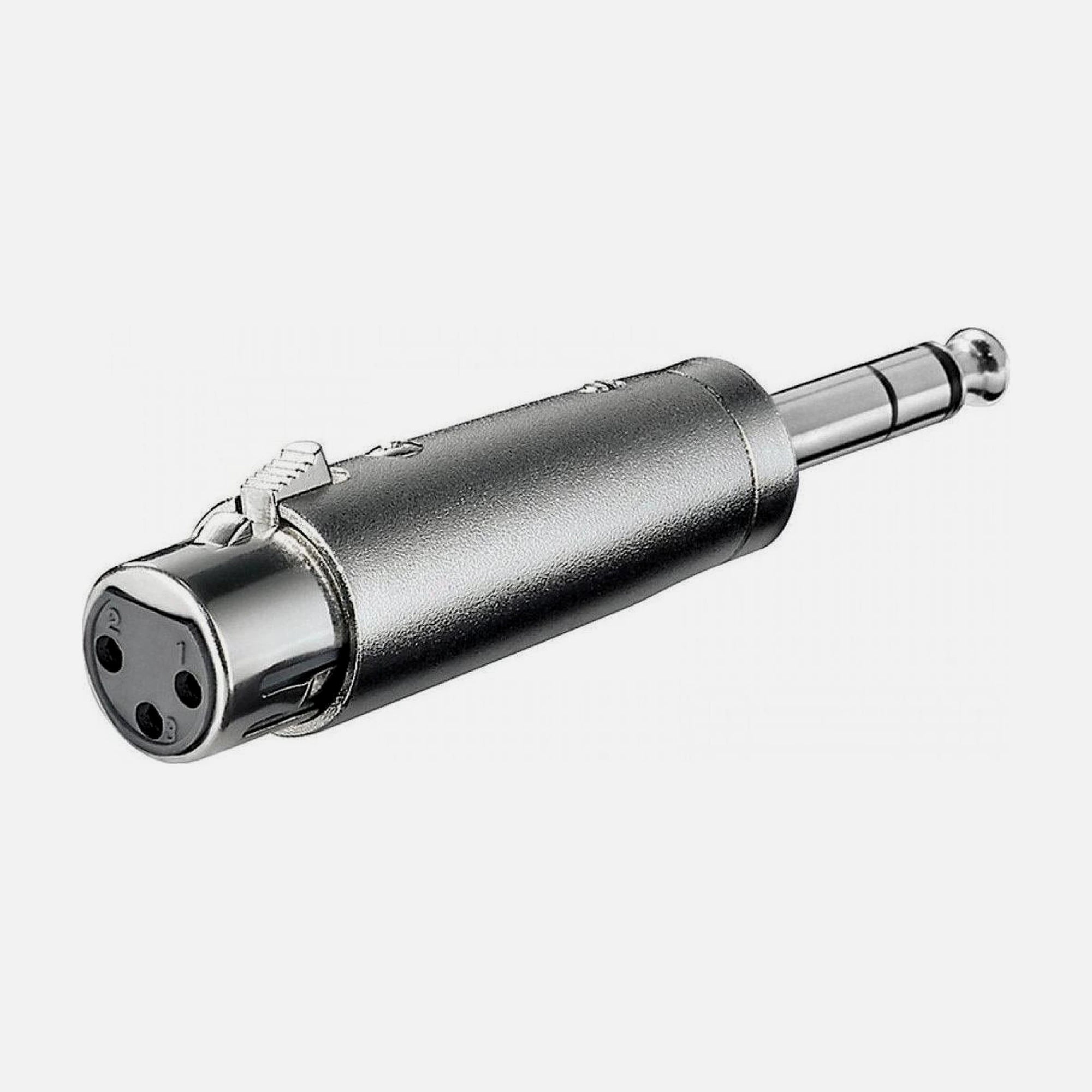 GBC 30.5643.00 XLR 3P Socket to 6.3mm Stereo Plug Adapter
