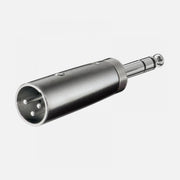 GBC 30.5642.00 XLR 3P Male to 6.3mm Stereo Plug Adapter