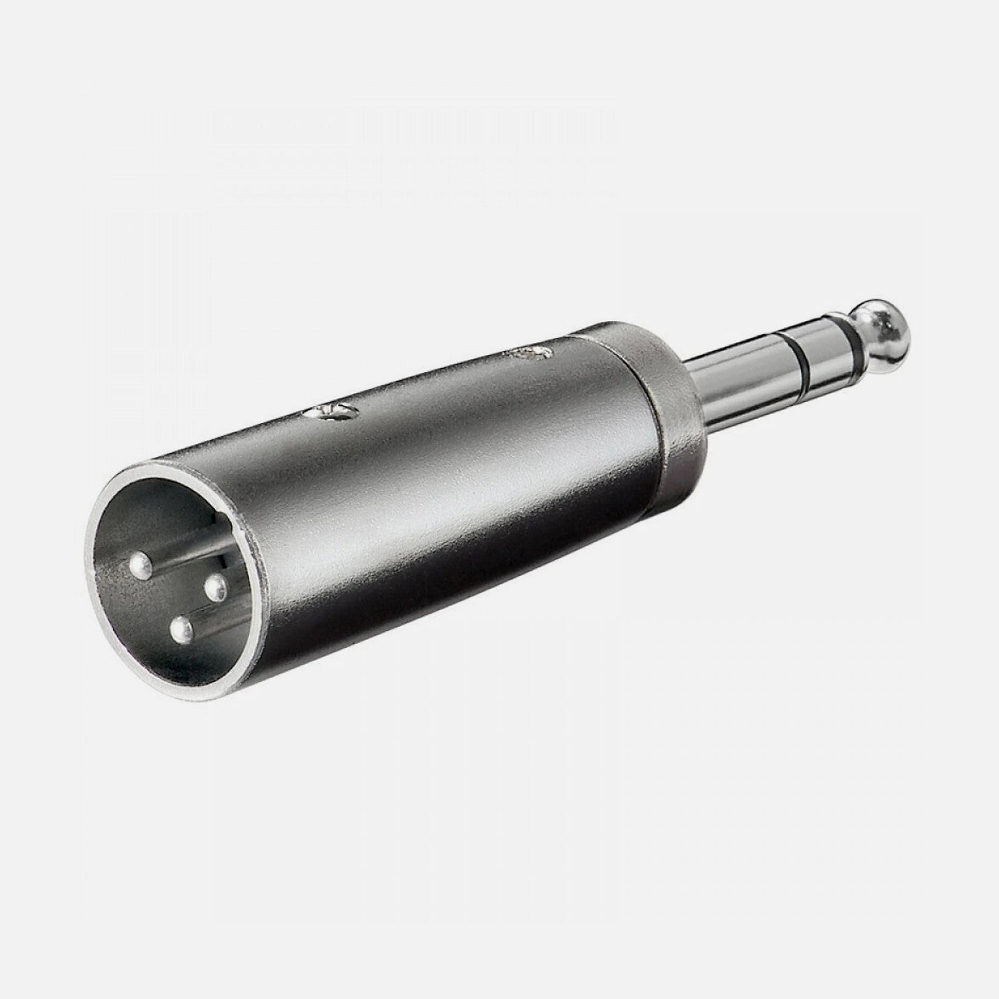 GBC 30.5642.00 XLR 3P Male to 6.3mm Stereo Plug Adapter