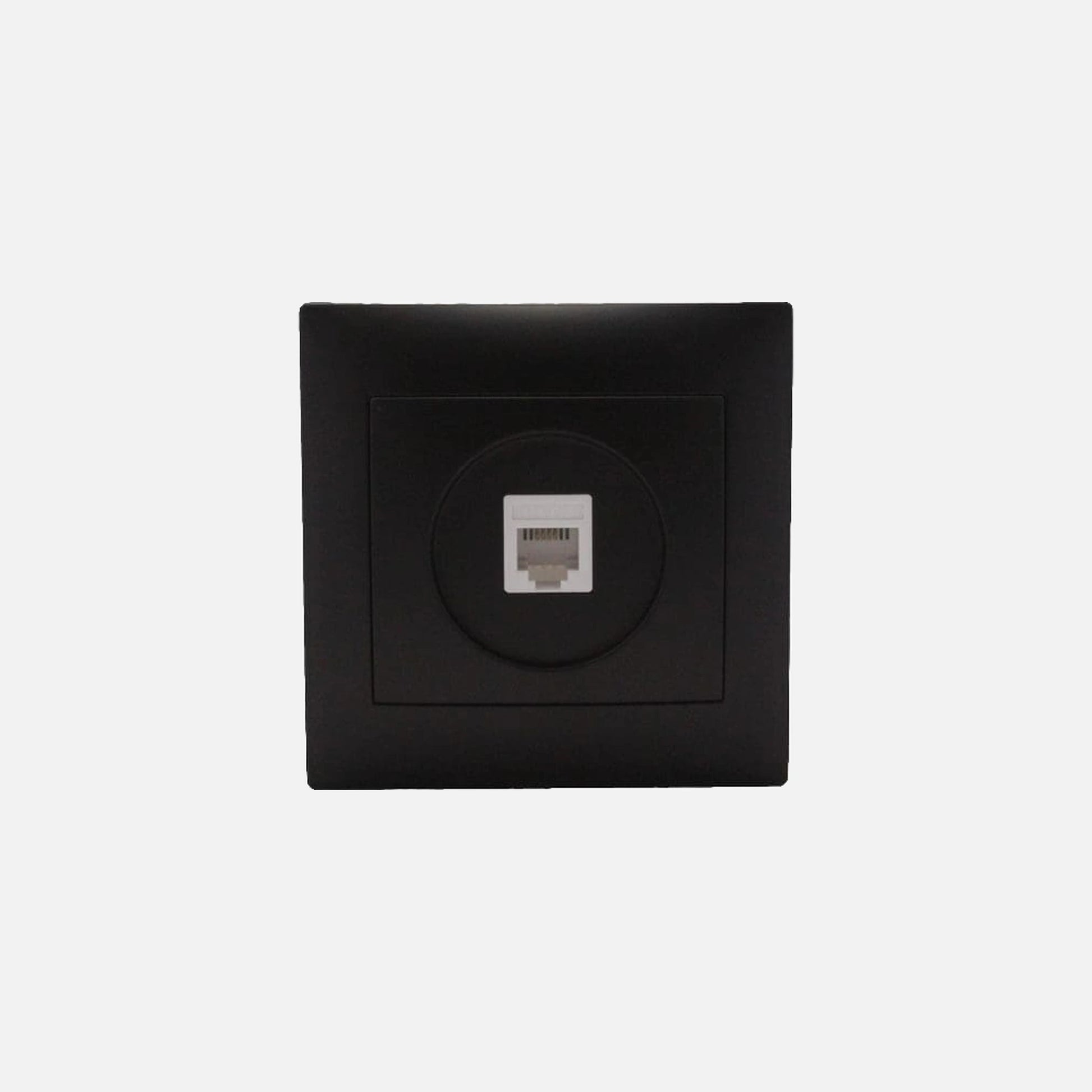 RD Telephone Socket Domus Black
