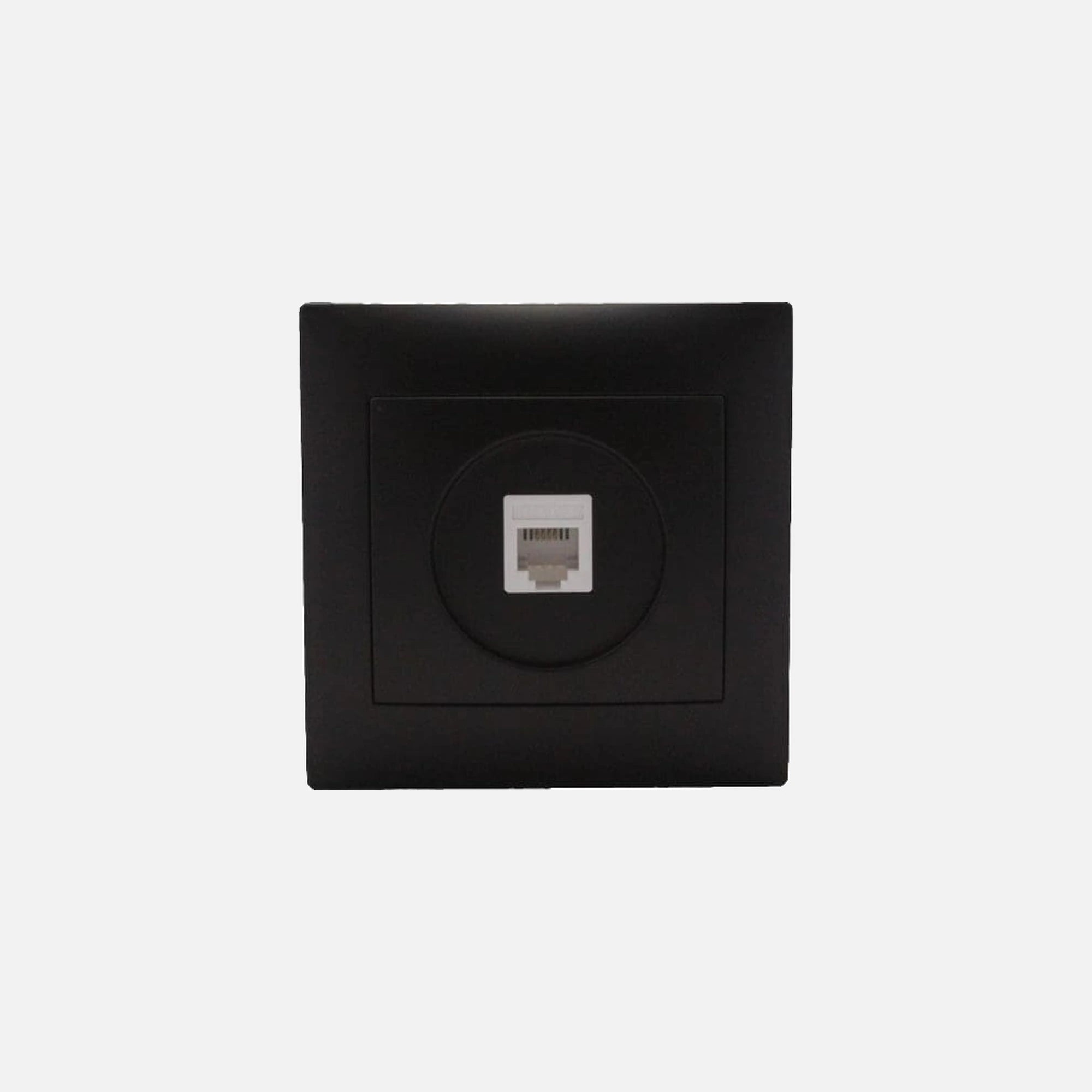 RD Telephone Socket Domus Black