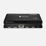 Techly IDATA HDMI2-4K4 HDMI 2.0 Splitter 1x4 4K 60Hz HDR