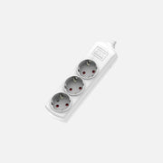 RP Power Strip - 3 Sockets without Cable - Mountable