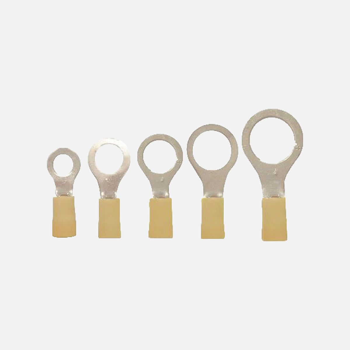AD Insulated Hole Terminal Φ8mm yellow 10 pcs