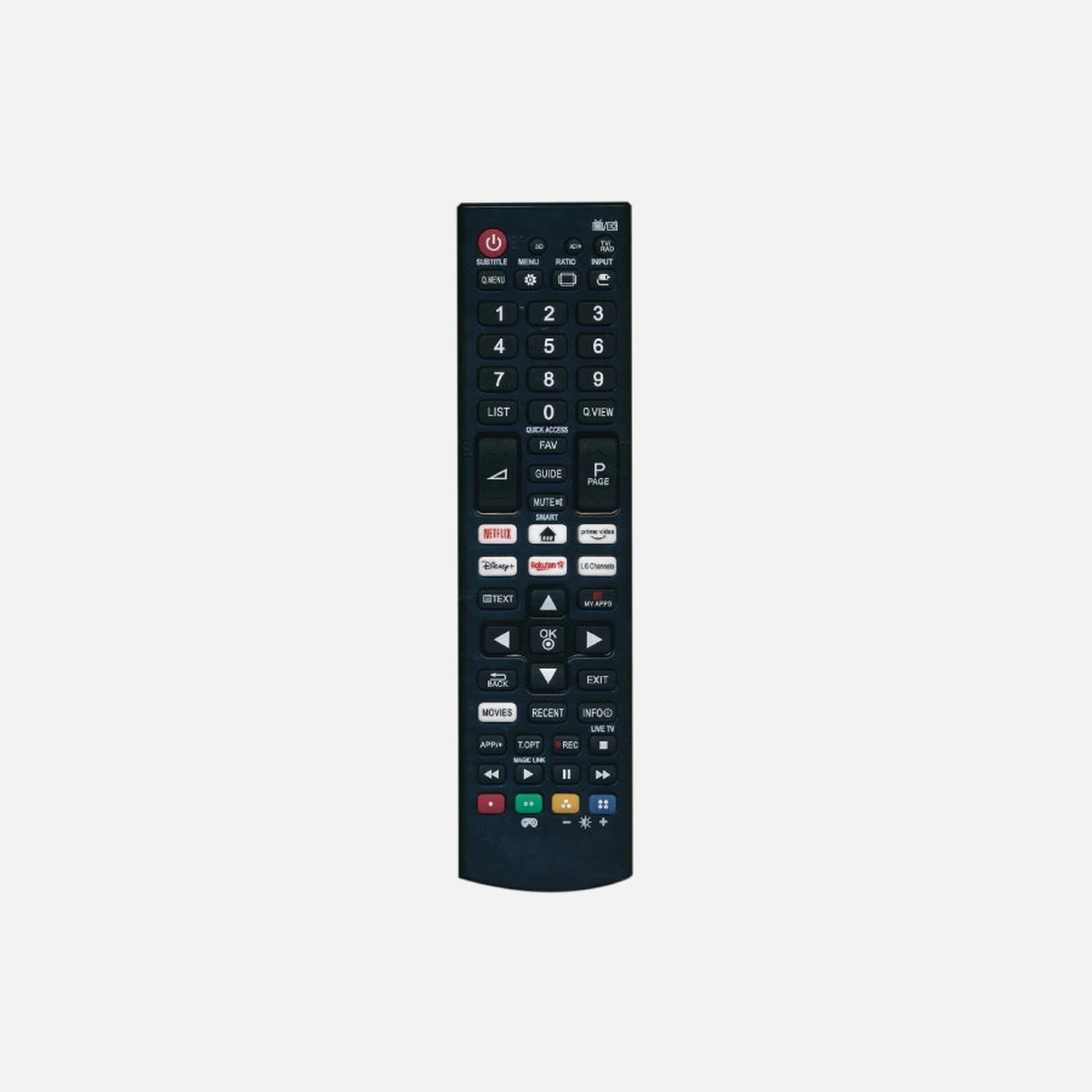 GBS Elettronica Jolly Line 1718/2-COMP LG TV Remote