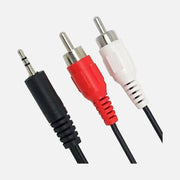 GBC 14.1560.18 - Stereo Audio Jack Cable 3.5mm Male to 2 RCA Male 5m