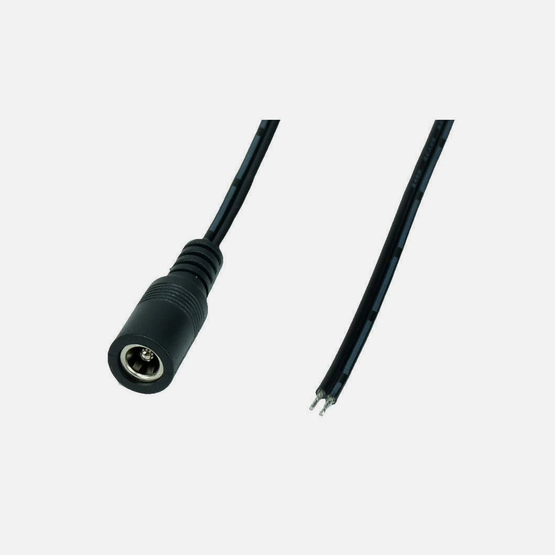MPL-POSDC-T-S25-0.5 cable with male socket 2.5/5.5 L=500mm