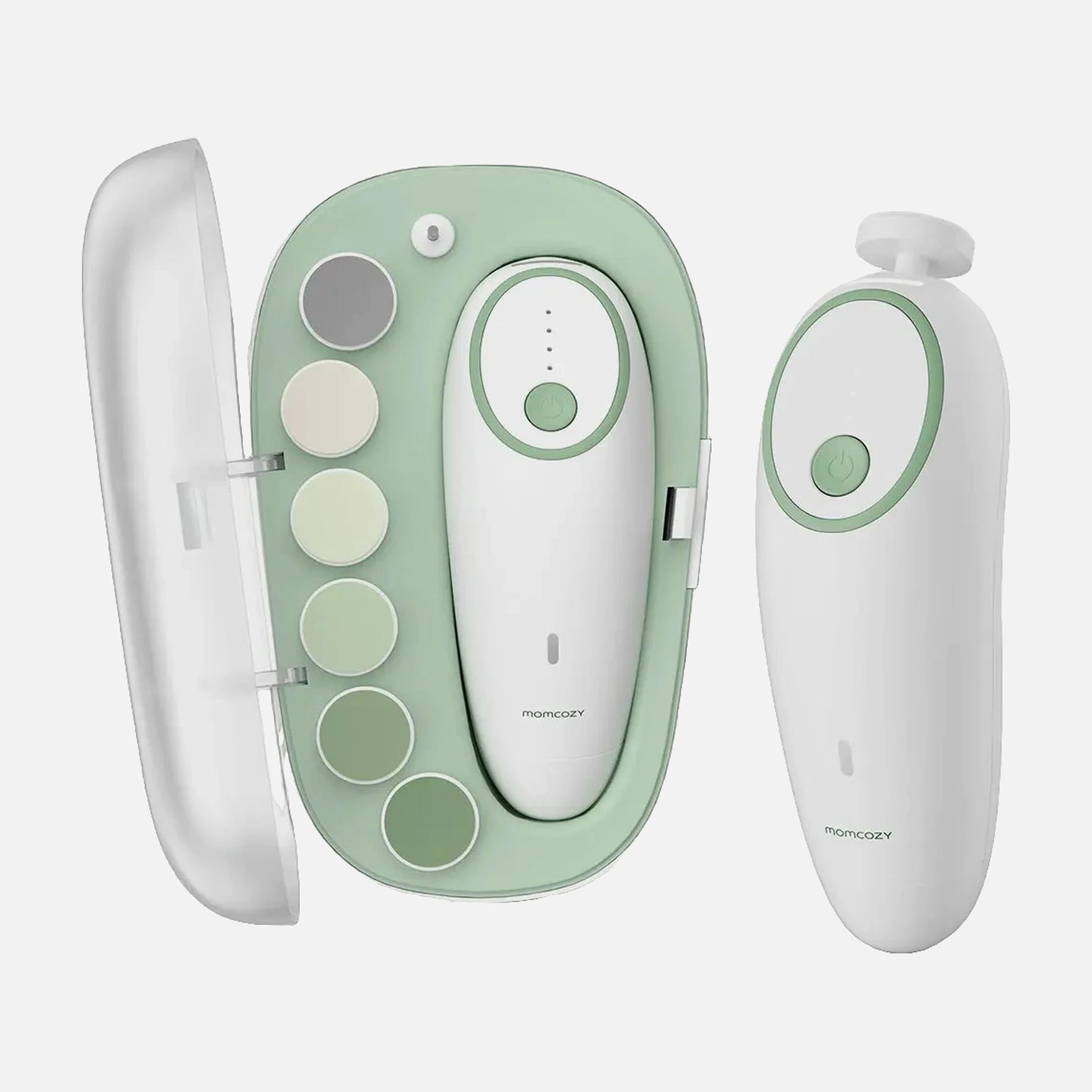 Momcozy Electric Baby Nail File – Rechargeable Grooming Kit for Safe & Gentle Nail Care