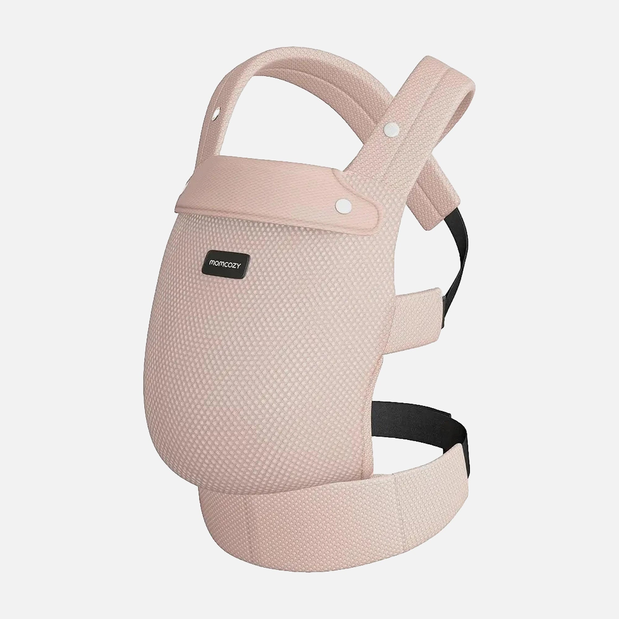 Momcozy PureHug Ergonomic Baby Carrier for carrying babies from newborn (3 kg) up to toddler (20 kg), with breathable perforated fabric, Air Mesh, Pink