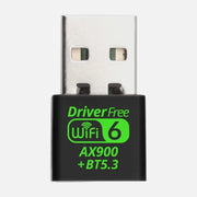 NÖRDIC USB-2.0 Wi-Fi 6 + Bluetooth 5.3 Dual-Band Adapter – Fast Wireless Internet & Bluetooth Connectivity