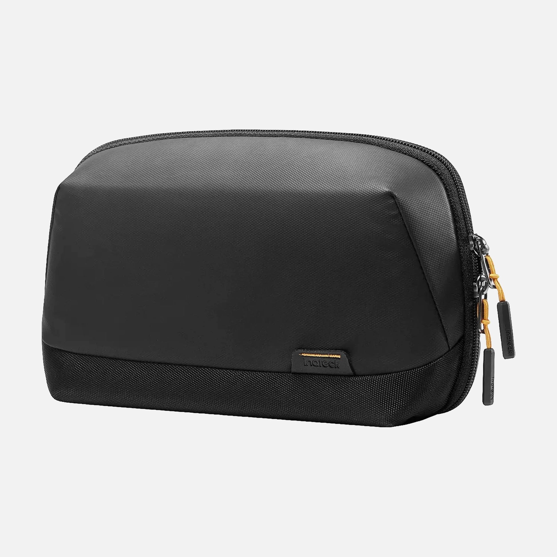 Inateck Premium Tech Pouch Electronics, Travel Organizer Bag for Electronic Accessories (26cm x 9.5cm x 15cm), Waterproof, BlackWaterproof Gadget & Cable Storage