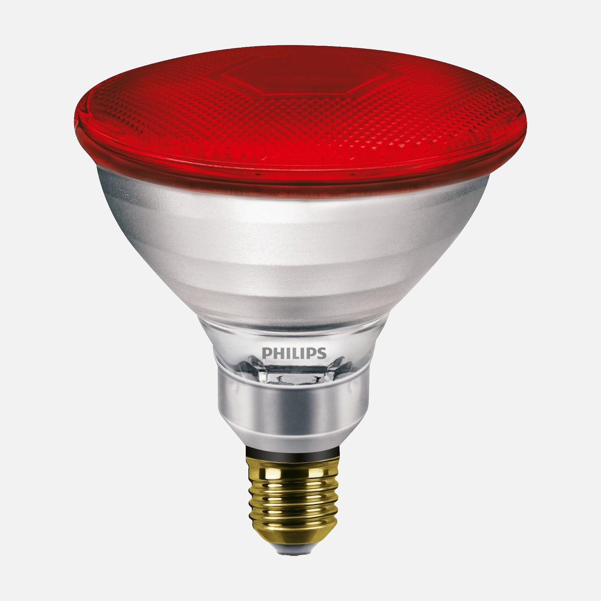 Philips PAR38 Infrared Heating Lamp – 175W, E27, 230V, Red, 5000h