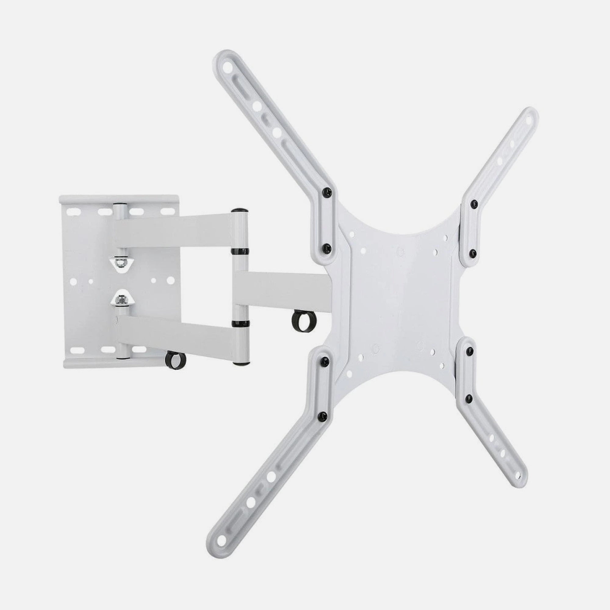 Techly ICA-PLB 136MW Ultra Slim TV Wall Mount 23''–55'' White – 45kg, VESA 400×400