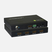 Techly IDATA HDMI-41MV HDMI 4×1 Multiviewer – Seamless Switch, 1080p & IR/RS232 Control