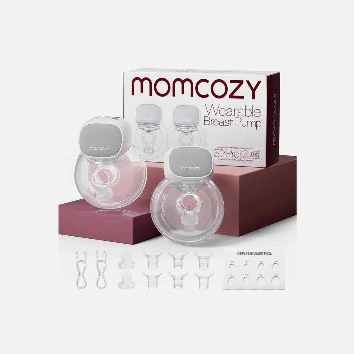 Momcozy S9 Pro Hands-Free Breast Pump — part of the Momcozy S9 Pro Breast Pump + KleanPal Pro Bottle Washer Bundle
