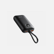 Swissten 22013936 Voltbox 10000 Power Bank – 10,000mAh, 35W PD & Built-in USB-C/Lightning Cables