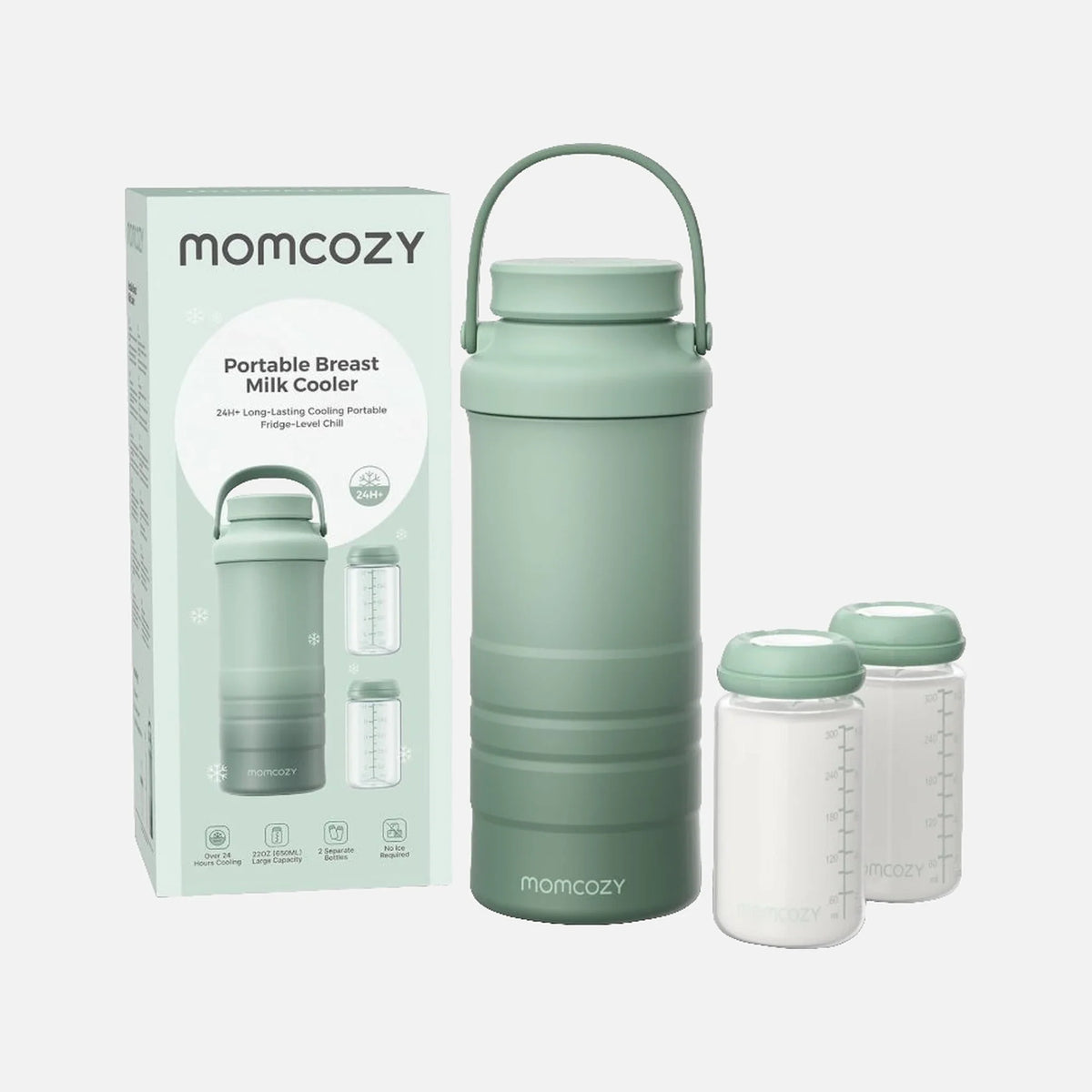Momcozy CM001 Portable Breast Milk Cooler — part of the Momcozy S9 Pro Breast Pump + Breast Milk Cooler Bundle