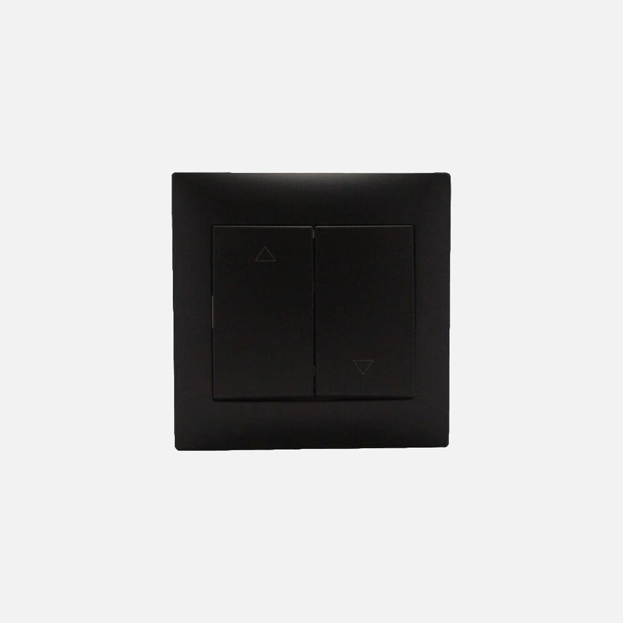 Stinel DOMUS Roller-Shutter Switch – Black, 2-Key 10A/250V IP20